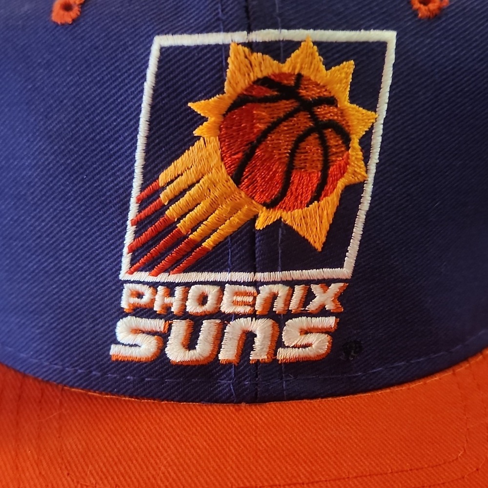 Logo 7 Phoenix Suns NBA Basketball Snapback Cap One Size Purple Orange